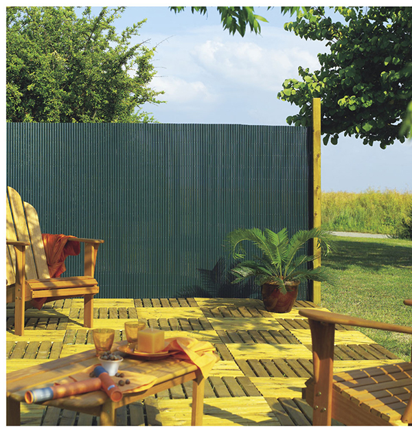 CAÑIZO PVC SIMPLE VERDE 2012167 NORTENE 1,5X3 M