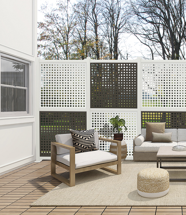 PANEL CELOSIA PP MOON BCO. 2019488 NORTENE 1X1 M