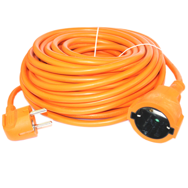 PROLONGADOR CABLE NARANJA 3G1.5 16A 9216 SILVER ELECTRONICS 25 M