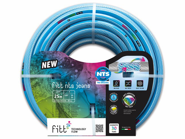 MANGUERA TRICOTADA AZUL 19 MM 30119250 JEANS R/25 M