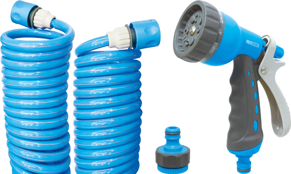 MANGUERA FLEXIBLE KIT C/PISTOL PG0187 PROFER GREEN -