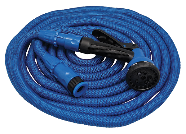 MANGUERA EXTENSIBLE+PISTOLA C2622B AQUACENTER 22.5 MT