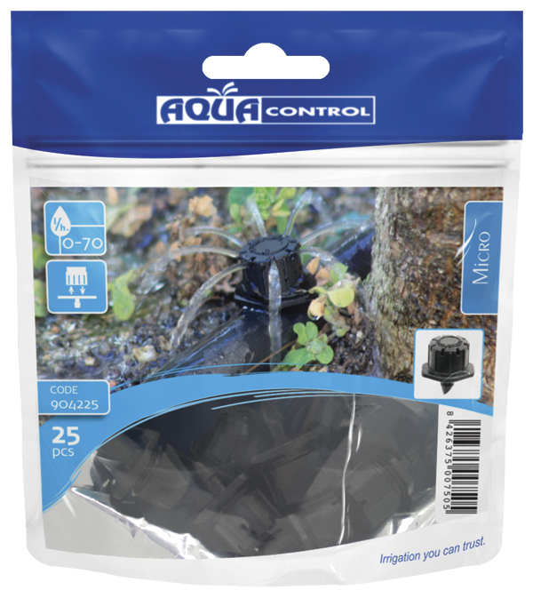 GOTERO REGULAB MIRCRO BL 25 904225 AQUACENTER 0-60 L/H