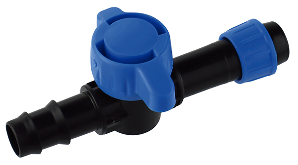 VALVULA TUBO CINTA RIEGO B.3 ud 909703 BIOTOP 16 MM