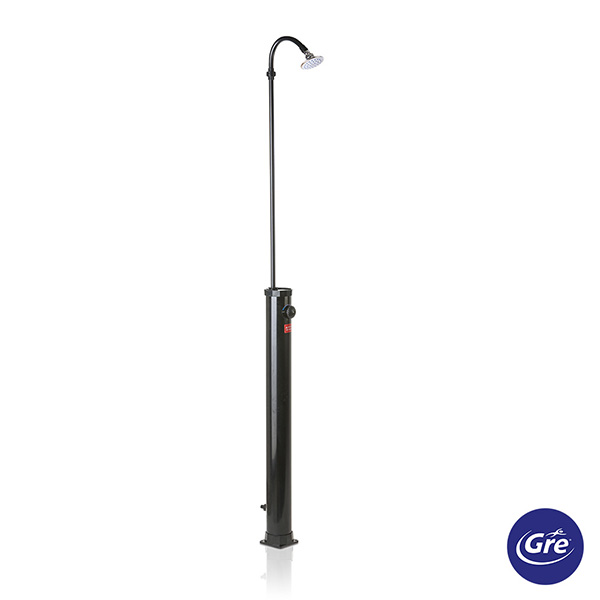 DUCHA SOLAR PVC NEGRO AR1009 GRE 9 L