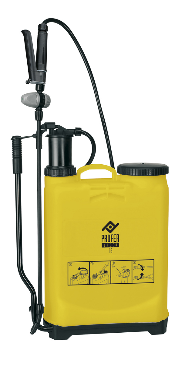 PULVERIZADOR MOCHILA LANZ FIB PG0276/82990 PROFER GREEN 16 L