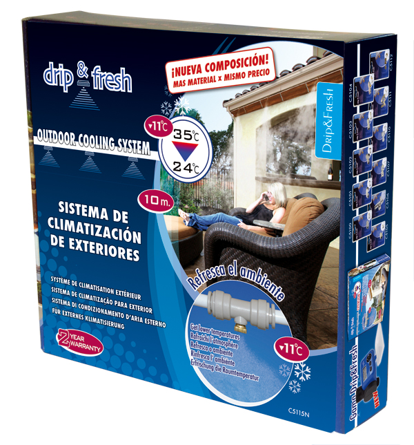 KIT NEBULIZACION DRIP FRESH C5115N AQUACENTER -