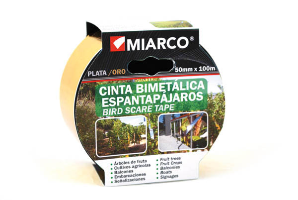 CINTA METALICA ORO/PLATA ESPAN 19059 MIARCO 50MMX100MT