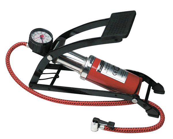 BOMBA INFLADO PIE C/MANOMETRO M 001-T-PR. MANNESMANN -