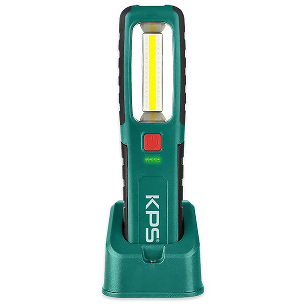 LAMPARA PORTATIL RECARGABLE LED Y BASE 24674 KORPASS 10 W