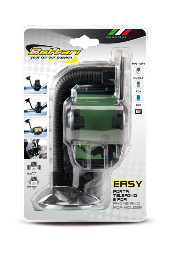 SOPORTE TELEFONO+PDA COCHE 16135 BOTTARI -