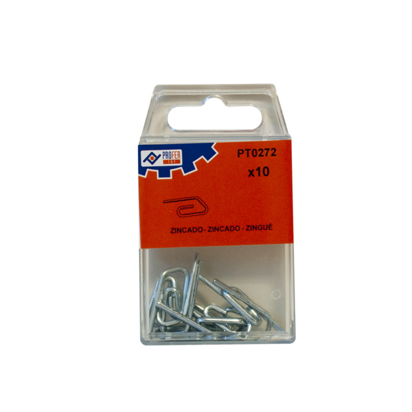 GANCHO CORTINA ZN C/10 PZS 48301-PT0272 PROFER TOP -