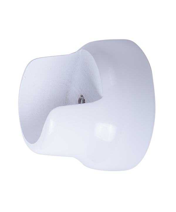 SOPORTE MADERA LATE. BL2 BLCO. 1493062 RIEL CHYC 28 MM