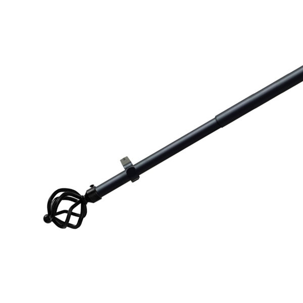 BARRA FORJA KIT EXT. NEGRO 4531072 RIEL CHYC 200-380 CM