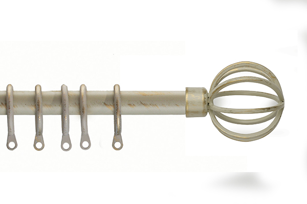 BARRA METAL EXT KIT NEVADA ORO/CREM 73420634250 EPID 125-245 CM