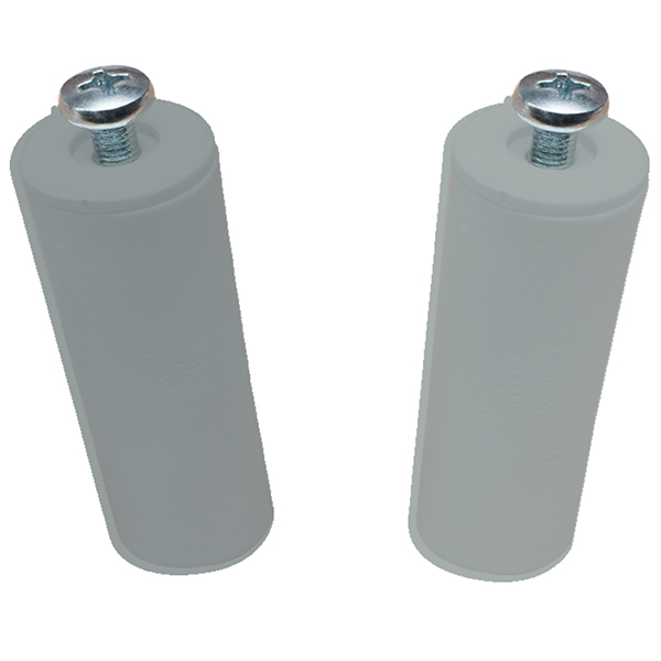 TOPE PERSIANA C/TORNI. BL2 GRIS PH1524 PROFER HOME 40MM