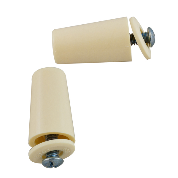 TOPE PERSIANA C/T BL.2 MARFIL PH1033 PROFER HOME 40 MM