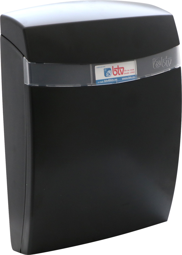 BUZON EXTERIOR ABS CORAL NEGRO 12746 BTV 330X235X90