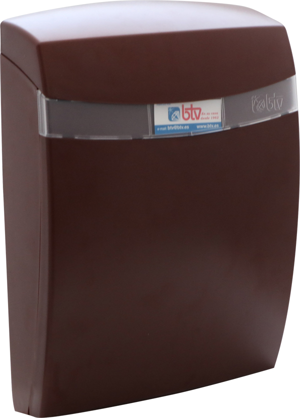 BUZON EXTERIOR ABS CORAL MARRO 12748 BTV 330X235X90