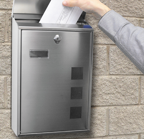 BUZON EXTERIOR INOX LISBOA 11186 BTV 39X25X10