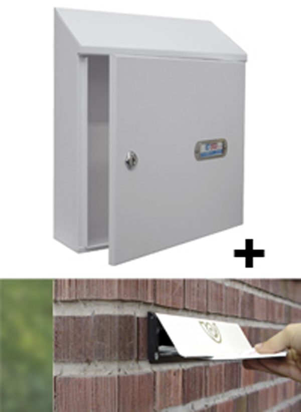 BOCACARTAS + RECOGECARTAS BLAN 414 BTV 58X282 MM