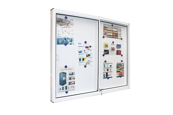 ARMARIO ANUNCIOS ALUM CORREDER 11210 BTV 70X92X7,8