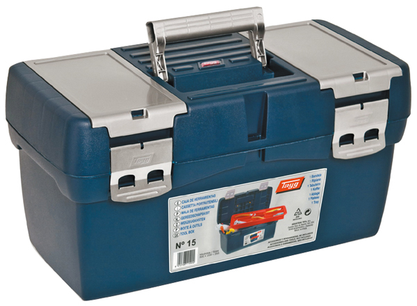 CAJA HERRTAS PLAST N 15 C/BAND 115004 TAYG 50X25X25CM