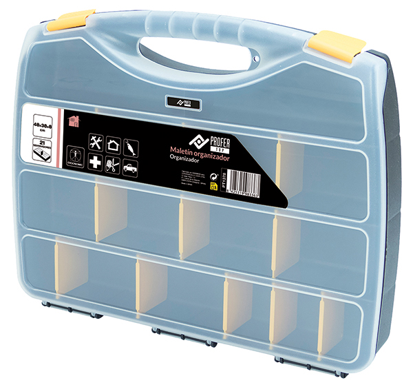 MALETIN ORGANIZADOR 21 SEPARAD PT1378 PROFER TOP 48X38X8 CM