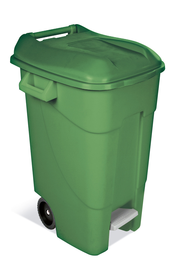 CONTENEDOR PEDAL/RUEDA JARDIN 426001 TAYG 120 L