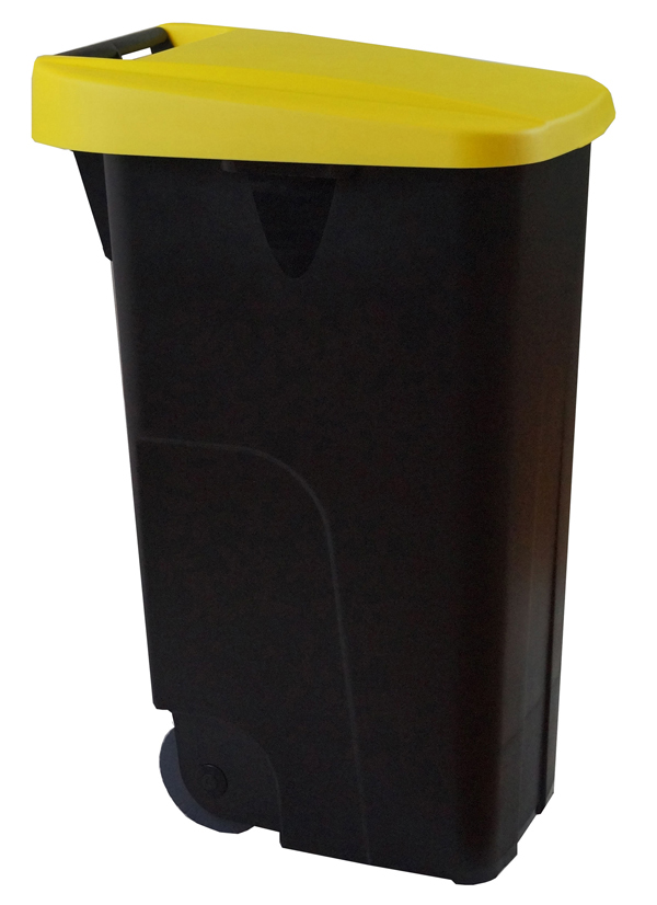 CONTENEDOR RUEDA ECO AMARILLO 23450 DENOX 110 L