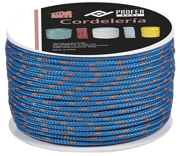 CORDON FANTASIA PES 4MM AZUL PH1297 PROFER HOME 25 M