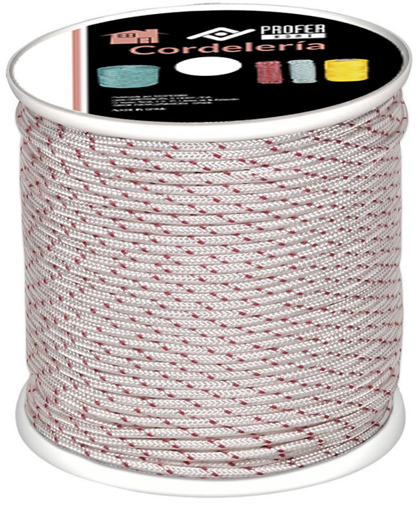 CUERDA PES ARRANQUE MOTORES 4MM BLNC PH1412 PROFER HOME 100 M