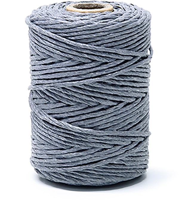 RAFIA POST CONSUMO 700GR 1,7MM GRIS PH1479 PROFER HOME 420 M