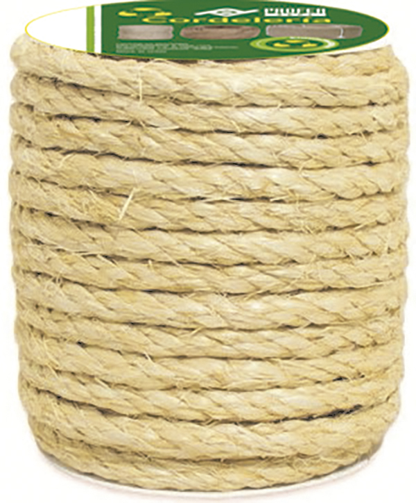 CUERDA CABLEADA SISAL 4C 10MM PH1335 PROFER HOME 25 M