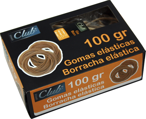 GOMAS ELASTICAS N 8 320520 OFFICE CLUB 100 GRS