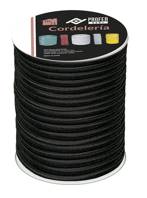 CUERDA ELASTICA PES 8MM NG PH1356 PROFER HOME 15 M