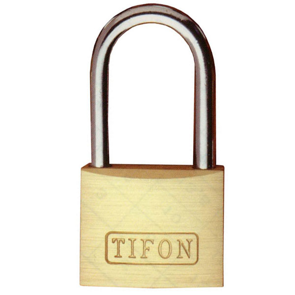 CANDADO LATON ARCO LARGO TF40AL TIFON 40 MM