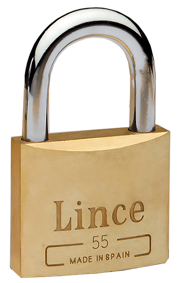 CANDADO LATON EUROTOP 500-65 LINCE 65 MM