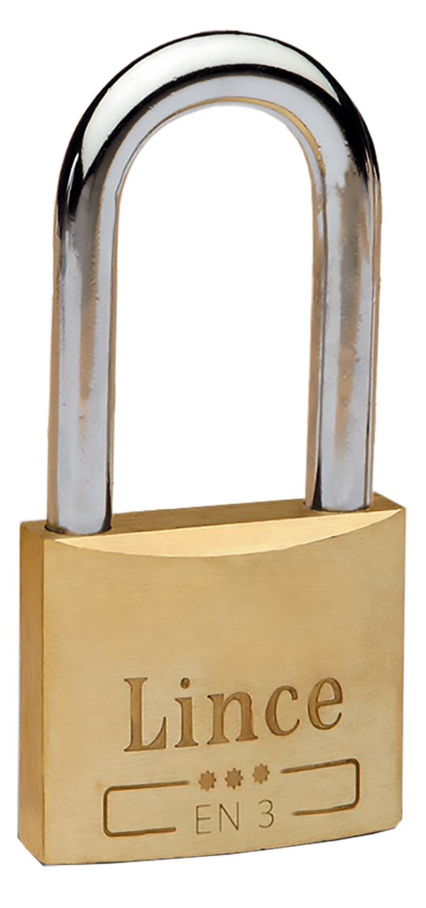 CANDADO LATON EUROTOP A LARGO 501-55 LINCE 55 MM