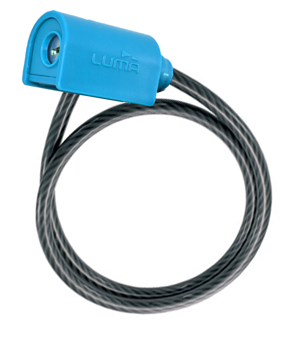 CABLE SEGURIDAD BICI AZUL LKBB18865B ARREGUI 65 CM