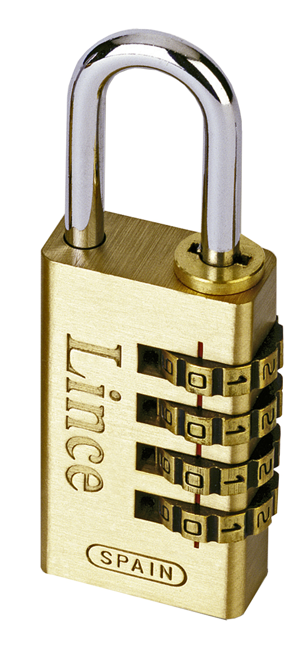 CANDADO COMBINACION BLISTER 200-30BL LINCE 30 MM