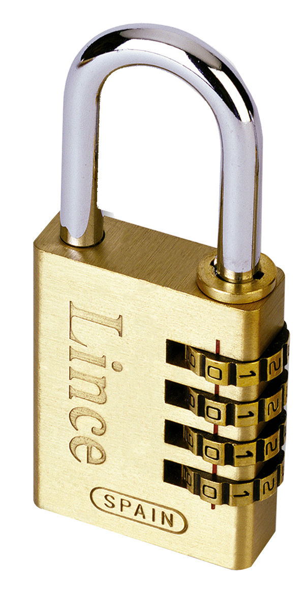 CANDADO COMBINACION BLISTER 200-40BL LINCE 40 MM