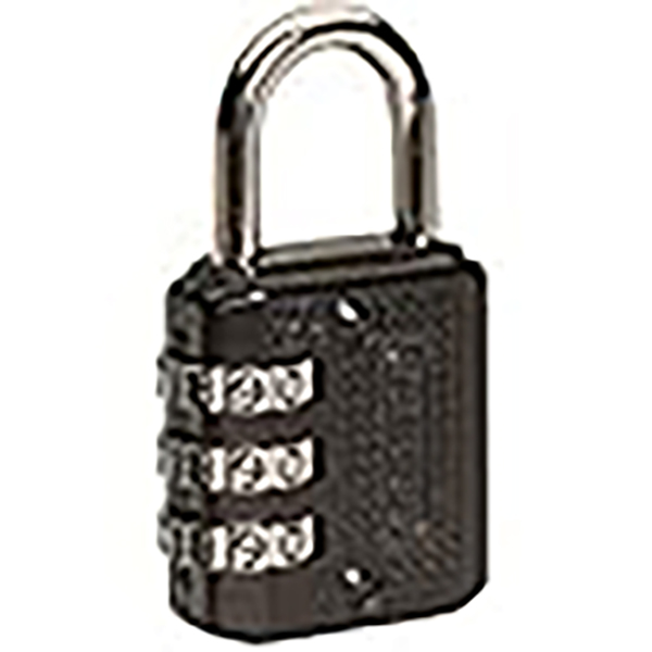 CANDADO COMBINACION NEGRO SERIE 715 715/30 ABUS 30 MM