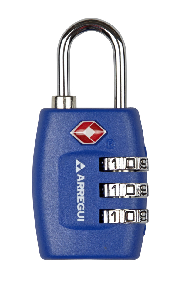 CANDADO TSA ZINC/ABS COMBINAC A1313070 ARREGUI -