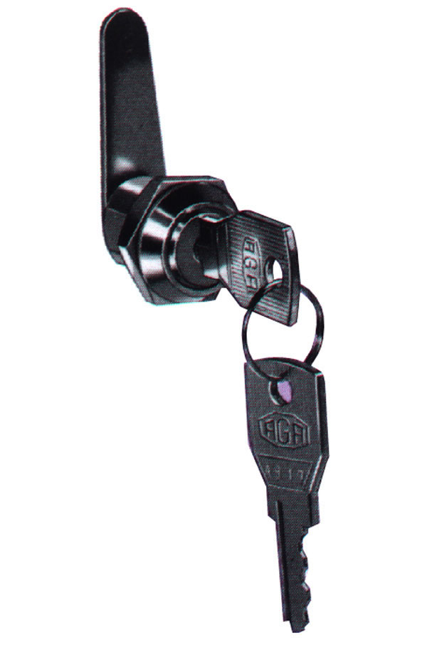 CERRADURA BUZON L/CURV G180 2P 135/R-14 CROMADA AGA -