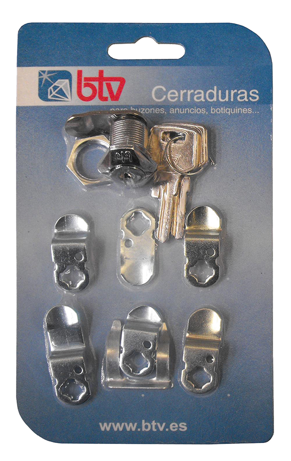 CERRADURA BUZON CROM BLIS N 1 60001 BTV -