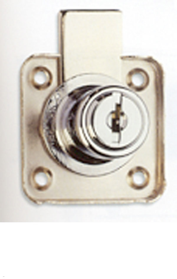 CERRADURA CAJON SOBREP CROMO 361 AGA 25 MM