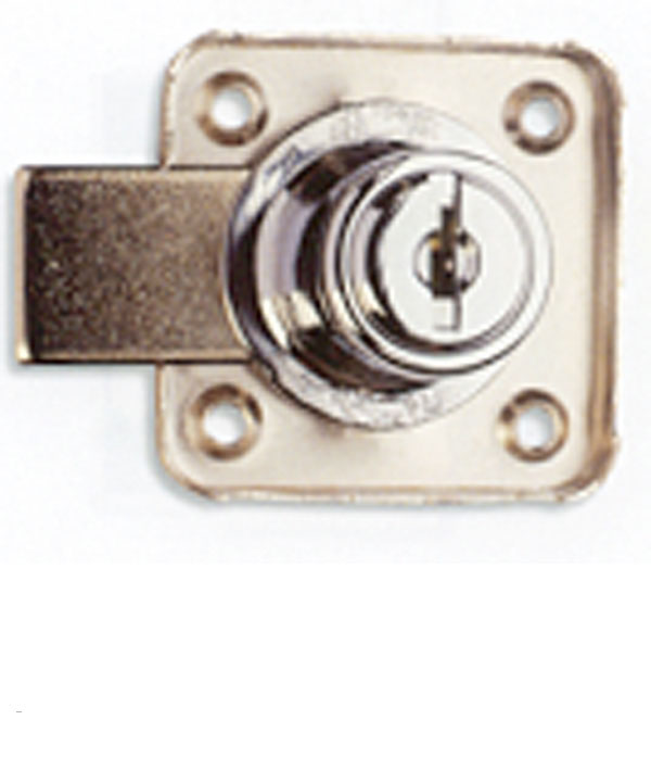 CERRADURA ARMARIO SOBREP CROMO 362 AGA 25 MM