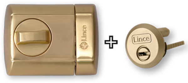 CERRADURA SOBREP POMO SEG LT 4930-HL LINCE 75 MM