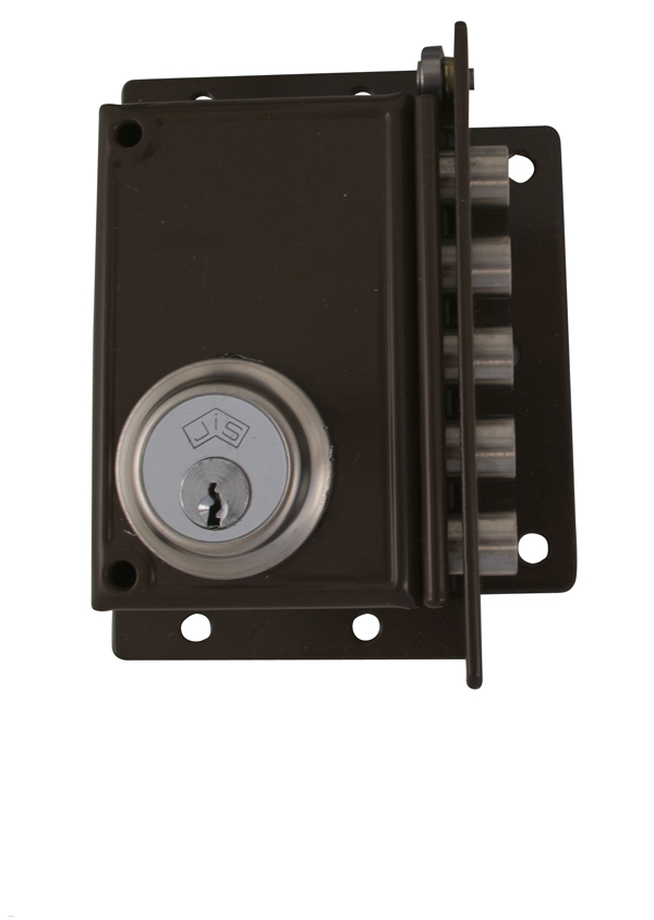 CERRADURA SOBREPONER DCHA 239 MARRON JIS SANSON 70